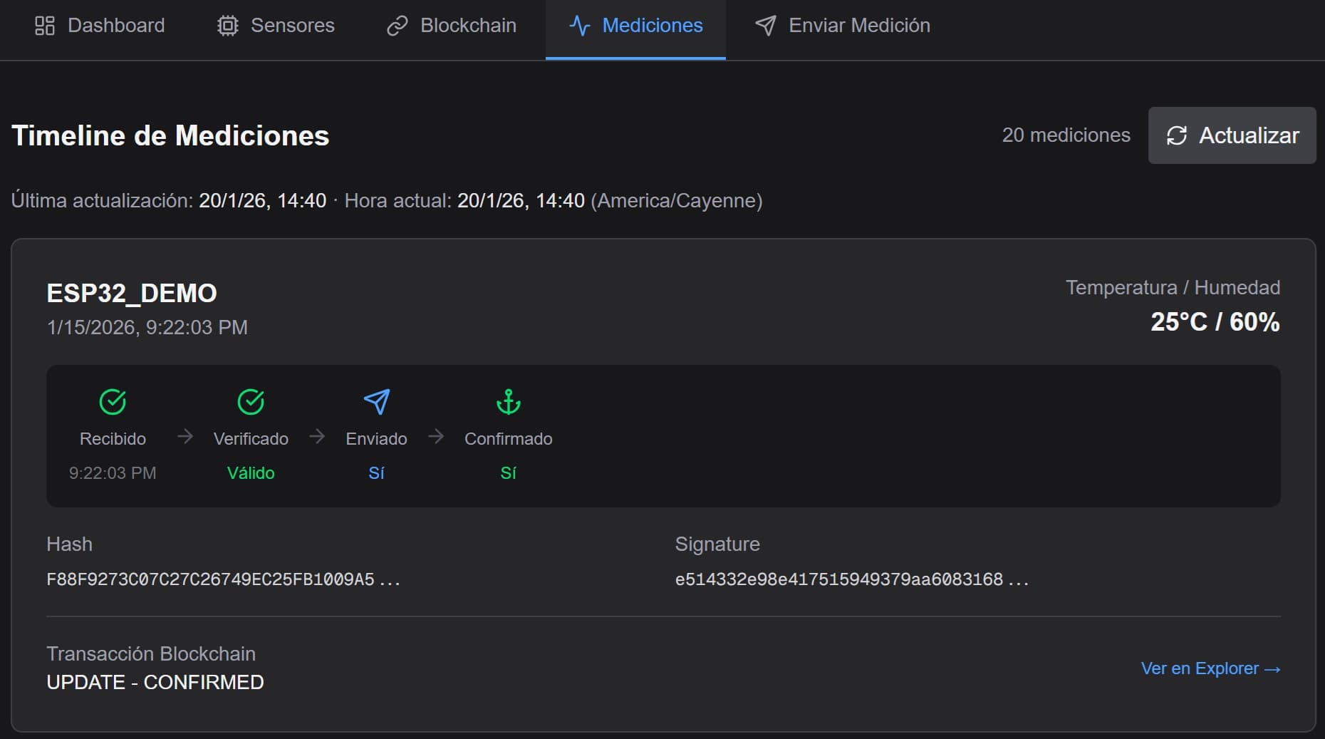 IoT Signature System